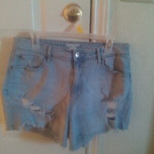 Levis denim shorts